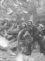 Povstání za Arabi Pasha, 1882: Bluejackets čistí ulice..., 1901.