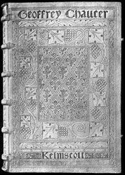 Kelmscott Chaucer, se speciální vazbou od Williama Morrise, 1896 1901