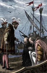 Král navštíví Vasco da Gama, 1904