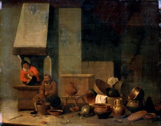 Kuchyně, 17. století.