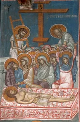 Oplakávání nad Kristem, asi 1350