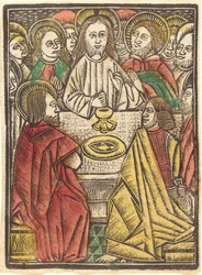 Poslední večeře, c. 1480.