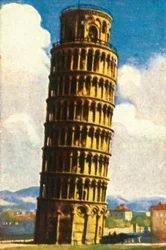 Šikmá věž v Pise, c1928.