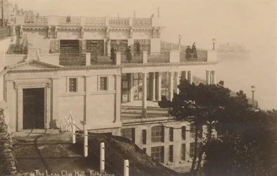 Leas Cliff Hall, Folkestone, konec 19.-začátek 20. století