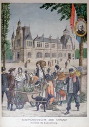 Lucemburský pavilon na Světové výstavě v roce 1900, Paříž, 1900