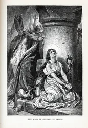 Panna Orleánská ve vězení, 1882
