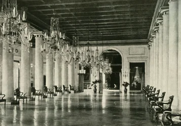 Mramorový sál, vládní dům, 1925.