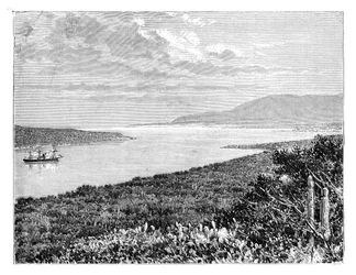Poloostrov Môle St Nicolas, Haiti, c1890