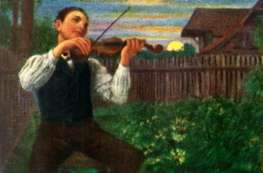 The Moonlight Violinist, c1928.
