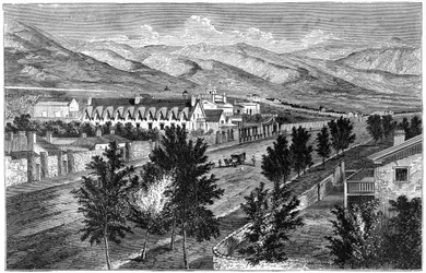 Mormonský chrám a blok proroků, Salt Lake City, Utah