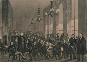 Národní konvent... 4. února 1839 v British Coffee House.