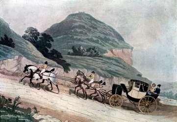 Nově zvolený poslanec, na cestě do Dolní sněmovny 1835, c1920