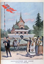 Norský pavilon na Světové výstavě v roce 1900, Paříž, 1900