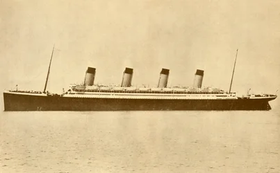 Olympijská White Star Line na moři, c1930.