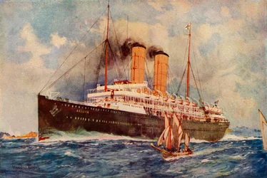 Orsova Orient Line, c1930.