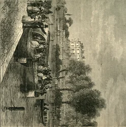 Paddingtonský kanál, 1840, c1876.