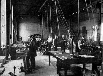Mincovna Pretoria předtím, než ji převzali Britové, Transvaal, Jižní Afrika, 1900