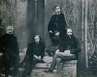 Princ z Walesu a jeho učitelé na Oxfordské univerzitě, c1860 1910