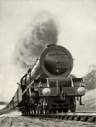 Princess Royal, expresní motor typu 4-6-2 na L.M.S. systém, 1935.