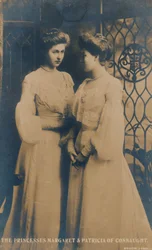 Princezny Margaret a Patricia z Connaughtu, c1900.