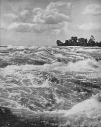 The Rapids Above the American Fall, 19. století