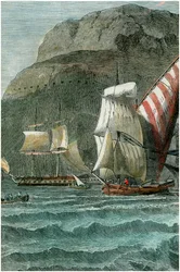 Gibraltarská skála, c1880