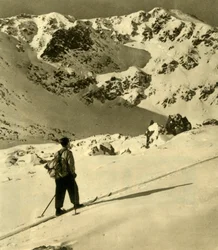 Rottenmann a Wölz Tauern, Štýrsko, Rakousko, c1935.
