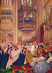 Královská svatba, kaple svatého Jiří, Windsor, 10. března 1863 1910