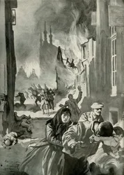 The Sack of Louvain, 1919.