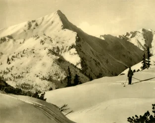 Schoberspitze, Štýrsko, Rakousko, c1935.