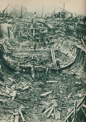 Loď, která se stala suchým dokem, 1937