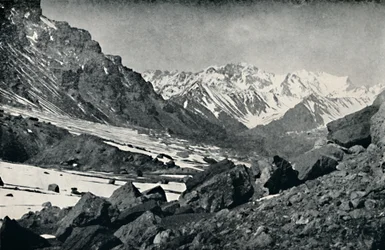 Jižní sráz Aconcaguy, 1911