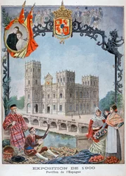 Španělský pavilon na Světové výstavě v roce 1900, Paříž, 1900