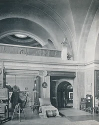 Studio, konec 19. století.