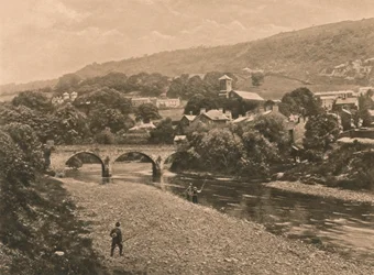 Taff v Treforest, poblíž Pontypridd, 1902