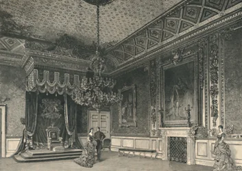 Trůnní sál, 1886