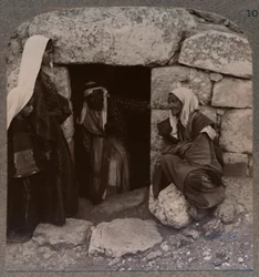 Lazarova hrobka, Bethany, c1900
