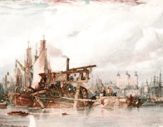 The Tower of London, c1827, c1900.