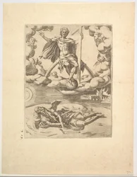 Triumph of Divinity or Eternity od The Triumphs of Petrarc, ca. 1548-49.