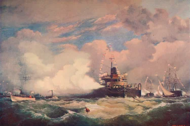 The Turret Armour-Clad Ship Devastation at Spithead, 1873 1906