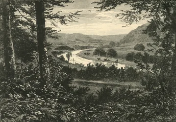 Údolí Avoca, 1898.