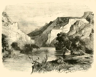 Údolí Tempe, 1890.