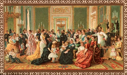 Viktoriánská královská rodina, 1887