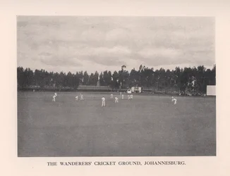 The Wanderers Cricket Ground, Johannesburg, Jižní Afrika, 1912