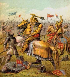 Válka růží, 1455-1485, c1850