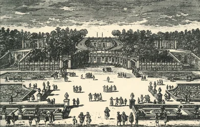 Amfiteátr Villa Pamphili, 1670, 1903.
