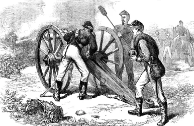 Bitva u Chancellorsville, Virginie, americká občanská válka, 1863 c1880