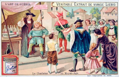 Šarlatán středověku, c1900