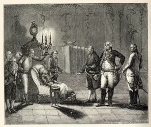 Smrt Fridricha II 17. srpna 1786.