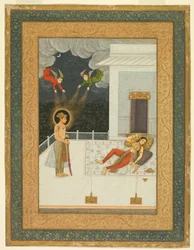 Sen o Zulaykha, z alba Amber, c. 1670.